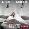 9178TV-AR-DST Leland VoiceIQ Single Handle Pull Down Faucet with Touch2O Technology, Arctic Stainless