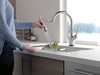 9178TV-SP-DST Leland VoiceIQ Single Handle Pull Down Faucet with Touch2O Technology, Spotshield Stainless