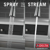 9110-AR-DST Westville Single Handle Pull Down Kitchen Faucet, Arctic Stainless