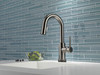 9959T-KS-DST Trinsic Single Handle Pull Down Bar or Prep Faucet with Touch, Black Stainless