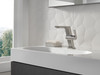 699-SS-PR-DST Pivotal Single Handle Mid-Height Vessel Bathroom Faucet, Lumicoat Stainless