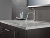 535-SSMPU-DST SAYLOR Single Handle Bathroom Faucet, Stainless