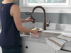 Delta 9113TV-RB-DST Essa VoiceIQ Single Handle Pull Down Faucet with Touch2O Technology, Venetian Bronze