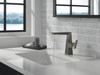 643-KS-PR-DST Trillian Single Handle Mid-Height Bathroom Faucet, Lumicoat Black Stainless