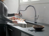 9179T-AR-DST Coranto Single Handle Pull Down Kitchen Faucet with Touch2O Technology, Arctic Stainless