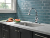 9178TV-DST Leland VoiceIQ Single Handle Pull Down Faucet with Touch2O Technology, Chrome
