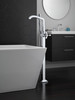 357766-MPU-DST Stryke Widespread Faucet, Chrome