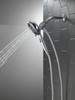 75609Universal Showering Components 6-Setting SureDock Magnetic Hand Shower, Chrome