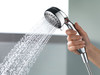 75700Universal Showering Components 7-Setting Hand Shower, Chrome