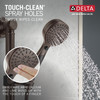 51900-RB Universal Showering Components ActivTouch 9-Setting Hand Shower with Traditional Slide Bar / Grab Bar, Venetian Bronze