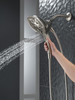 75510SN Universal Showering Components Combo H2O HSSH 1.75 GPM MagnaTite 5S, Spotshield Brushed Nickel