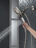 75510SN Universal Showering Components Combo H2O HSSH 1.75 GPM MagnaTite 5S, Spotshield Brushed Nickel