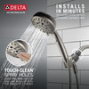 75536SN Universal Showering Components H2Okinetic 6-Setting Hand Shower, Satin Nickel
