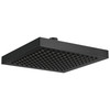 RP50841BL Universal Showering Components Raincan Single-Setting Shower Head, Matte Black