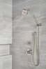 50560-SS-PR Universal Showering Components Wall Elbow for Hand Shower, Lumicoat Stainless