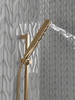 51140-CZ-PR Universal Showering Components H2Okinetic Hand Shower 1.75 GPM w/Slide Bar 4S, Lumicoat Champagne Bronze