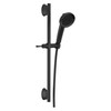 51386-BL Universal Showering Components 3-Setting Slide Bar Handshower, Matte Black