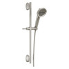 51386-SS-PR Universal Showering Components 3-Setting Slide Bar Handshower, Lumicoat Stainless