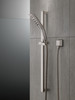 51799-SS-PR Universal Showering Components H2Okinetic 3-Setting Slide Bar Hand Shower, Lumicoat Stainless