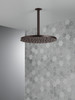 52158-RB Universal Showering Components Single-Setting Metal Raincan Shower Head, Venetian Bronze