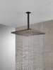 52159-RB25 Universal Showering Components Single-Setting Metal Raincan Shower Head, Venetian Bronze
