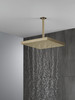 52161-CZ-PR Universal Showering Components H2Okinetic Single-Setting Shower Head with Ultrasoak, Lumicoat Champagne Bronze