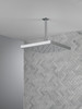 52161-PR25 Universal Showering Components H2Okinetic Single Setting Shower Head with UltraSoak, Lumicoat Chrome