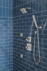 55140-SS-PR Universal Showering Components H2OKinetic Hand Shower 1.75 GPM Wall-Mount 4S, Lumicoat Stainless