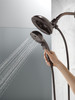 58480-RB25-PK Universal Showering Components H2Okinetic In2ition 5-Setting Two-in-One Shower, Venetian Bronze