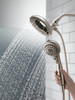 58569-SS-PR25-PK Universal Showering Components In2ition 5-Setting Two-In-One Shower, Lumicoat Stainless
