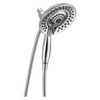 58569-PR25-PK Universal Showering Components In2ition 5-Setting Two-In-One Shower, Lumicoat Chrome