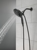 58569-BL25-PK Universal Showering Components In2ition 5-Setting Two-in-One Shower, Matte Black