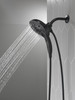 58620-BL25-PK Universal Showering Components In2ition H2Okinetic 5-Setting Two-in-One Shower, Matte Black