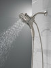 58620-SS25-PK Universal Showering Components In2ition H2Okinetic 5-Setting Two-in-One Shower, Stainless
