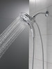 58620-PR25-PK Universal Showering Components H2Okinetic In2ition 5-Setting Two-In-One Shower, Lumicoat Chrome