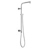 58820-PR Universal Showering Components Emerge 26" Round Shower Column, Lumicoat Chrome