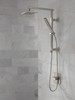 59140-SS-PR-PK Universal Showering Components H2OKinetic Hand Shower 1.75 GPM 4-Setting, Lumicoat Stainless