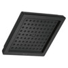 RP62283BL Universal Showering Components Single-Setting Raincan Shower Head, Matte Black
