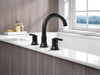T2759-BL Trinsic Delta Trinsic Roman Tub Trim, Matte Black