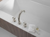 T2758-SS Trinsic Delta Trinsic Roman Tub Faucet Trim, Chrome
