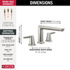 T2771-SS-PR Galeon Delta Galeon 3-Hole Roman Tub Trim, Lumicoat Stainless