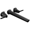 T5771-BLWL Galeon Delta Galeon Wall Mount Tub Filler, Matte Black