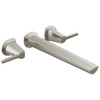 T5771-SS-PR-WL Galeon Delta Galeon Wall Mount Tub Filler, Lumicoat Stainless