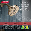 142749-CZ Nicoli Monitor 14 Series Shower Only, Champagne Bronze