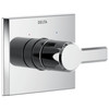 T14099-PR Pivotal Monitor 14 Series Valve Only Trim, Lumicoat Chrome