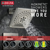 T14243-SS-PR Trillian 14 Series H2Okinetic Shower Only Trim, Lumicoat Stainless