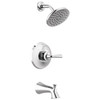 Kayra Monitor 14 Series Tub & Shower Trim, Chrome in Chrome