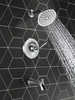 Kayra Monitor 14 Series Tub & Shower Trim, Chrome in Chrome