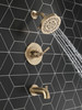 T14435-CZ SAYLOR Monitor 14 Series Tub & Shower Trim, Champagne Bronze
