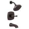 T14476-RB Stryke 14 Series Tub and Shower, Venetian Bronze